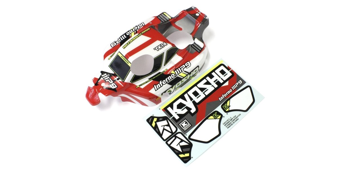 IFB132T1 Decoration body day set (Infano MP9TKI4RS) IFB132T1-KYOSHO RC